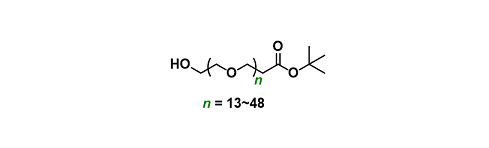 Hydroxy-PEGn-t-butyl ester